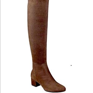 Marc Fisher Suede Over Knee Boot 9.5 Gently Used